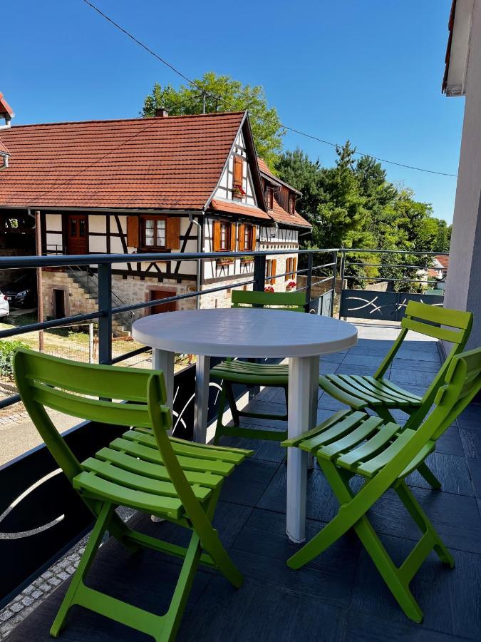 Apartament Elsasslogie Im Winzerdorf Cleebourg Zewnętrze zdjęcie